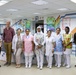 Soldiers spend the day playing with children at Kuwait hospitals