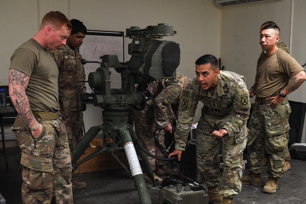 Texas National Guard and 10th Mountain Division conduct TOW ITAS familiarization