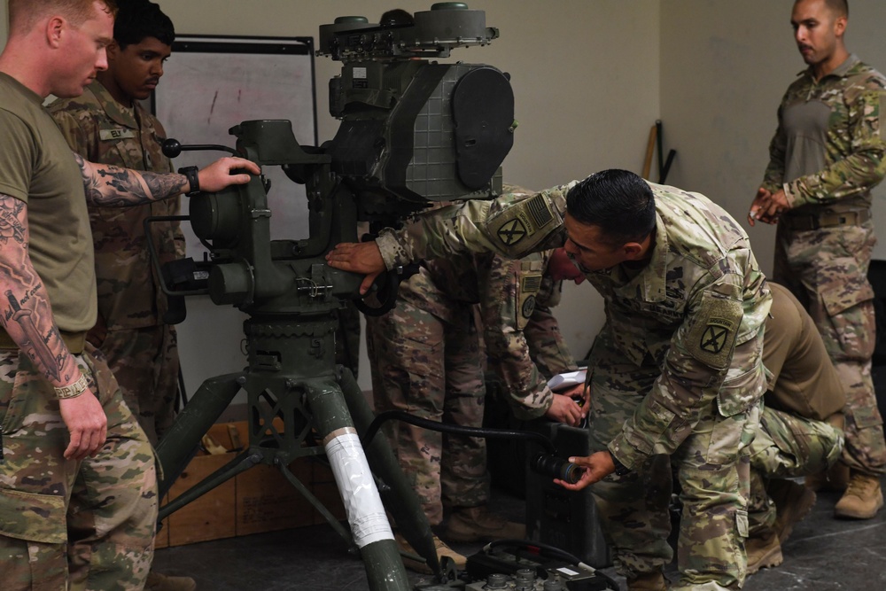 Texas National Guard and 10th Mountain Division conduct TOW ITAS familiarization