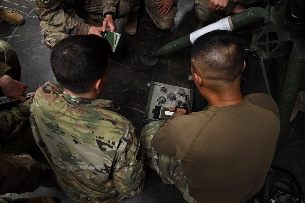 Texas National Guard and 10th Mountain Division conduct TOW ITAS familiarization