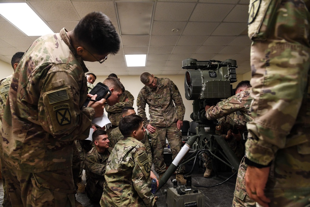 Texas National Guard and 10th Mountain Division conduct TOW ITAS familiarization