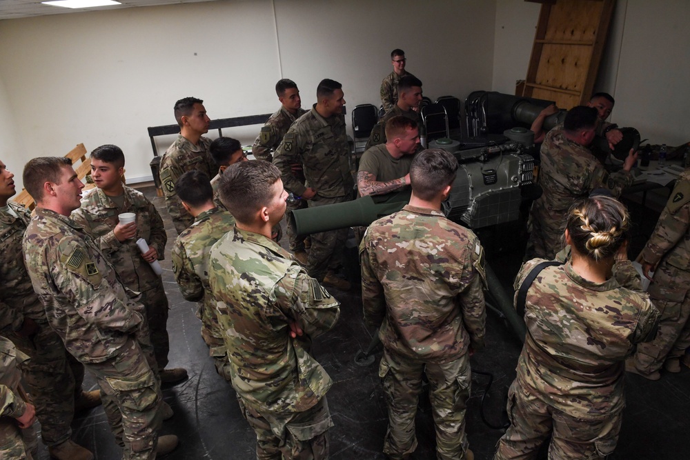 Texas National Guard and 10th Mountain Division conduct TOW ITAS familiarization