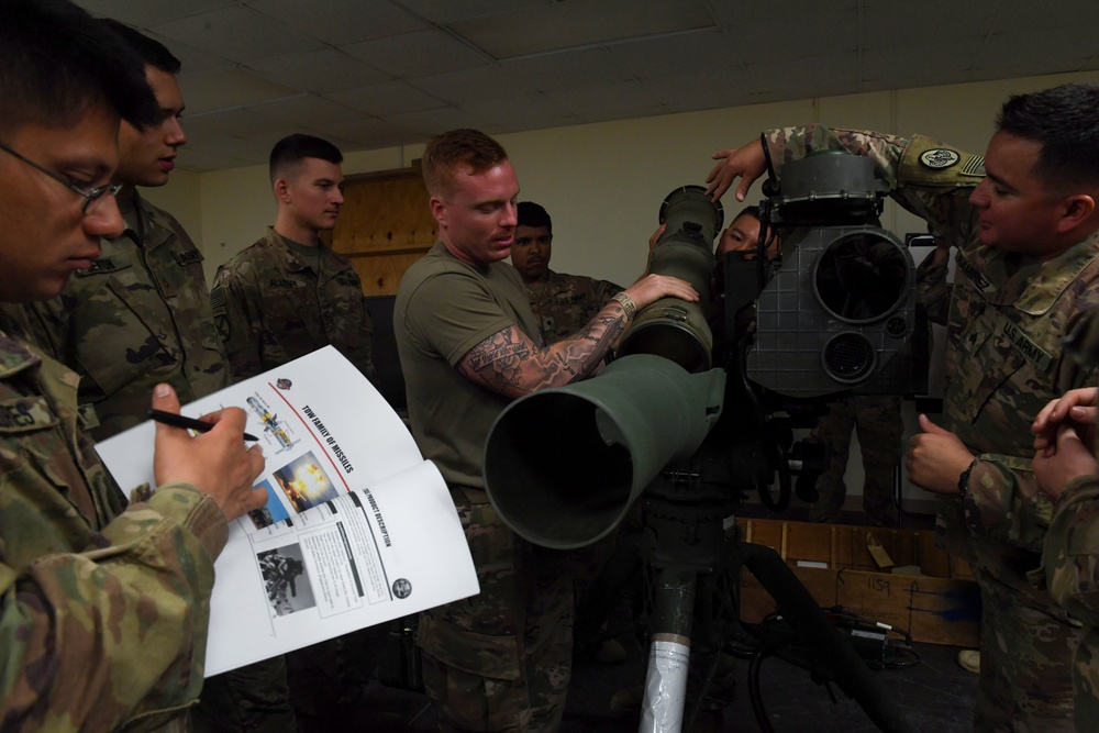 Texas National Guard and 10th Mountain Division conduct TOW ITAS familiarization