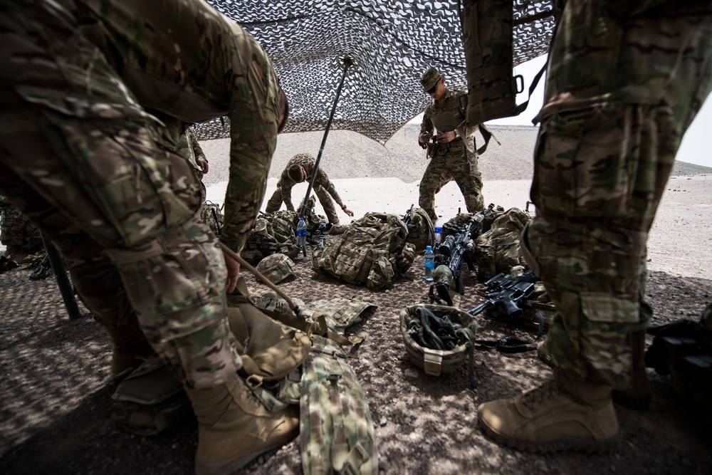 10 MTN DIV ground forces conduct Squad LFX training
