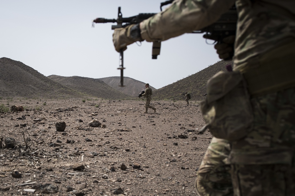 10 MTN DIV ground forces conduct Squad LFX training