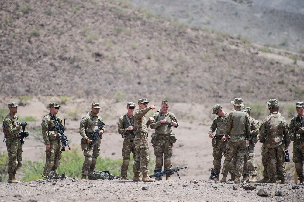 10 MTN DIV ground forces conduct Squad LFX training