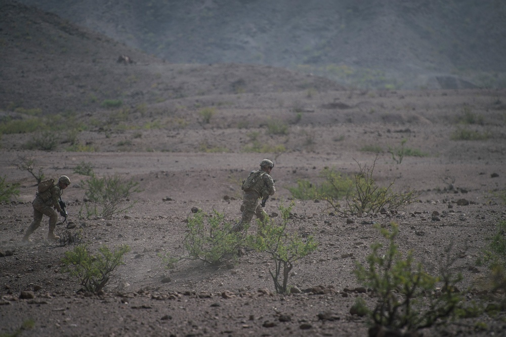 10 MTN DIV ground forces conduct Squad LFX training