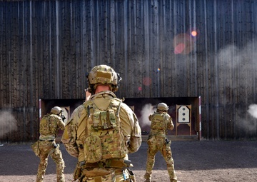 10th SFG (Airborne) live fire training