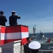 Alex Haley participates in 70th anniversary of Japan coast guard