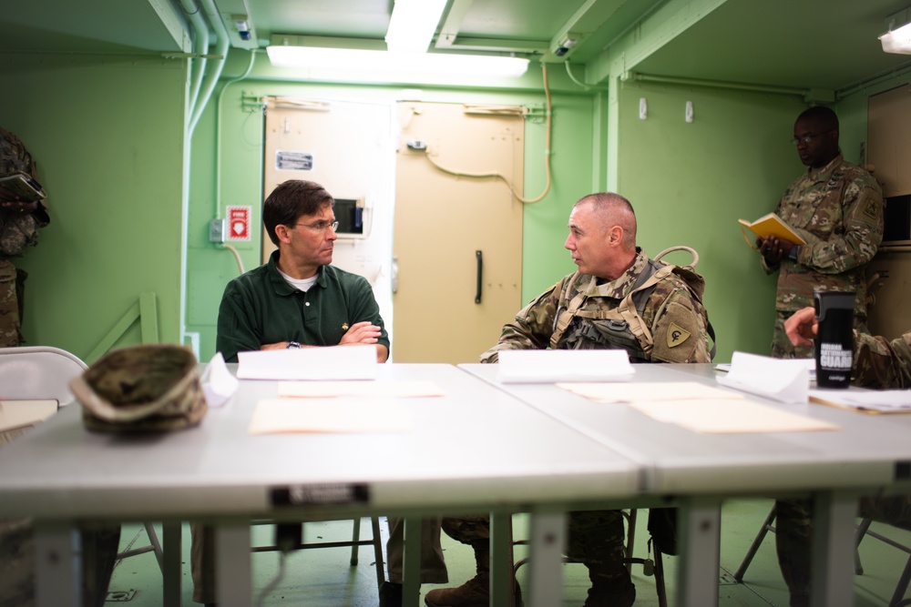 Secretary of the Army visits 38th Infantry Division Soldiers