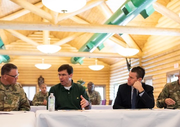 Secretary of the Army visits 38th Infantry Division Soldiers