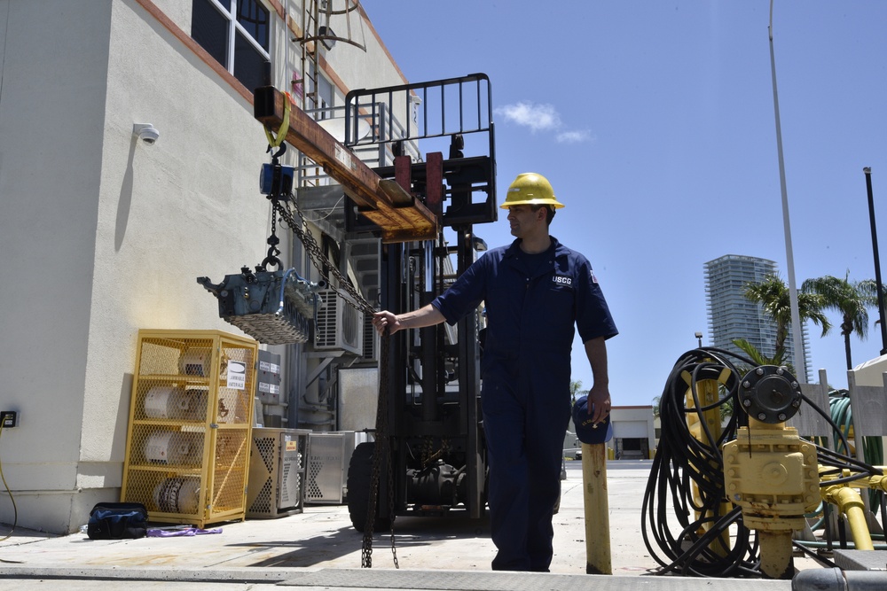 A Day in the life of Coast Guard Sector Miami engineers
