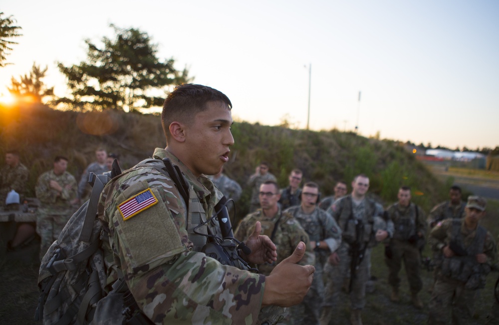Night Training for the Infantry