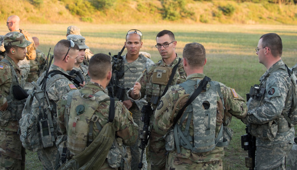 Night Training for the Infantry