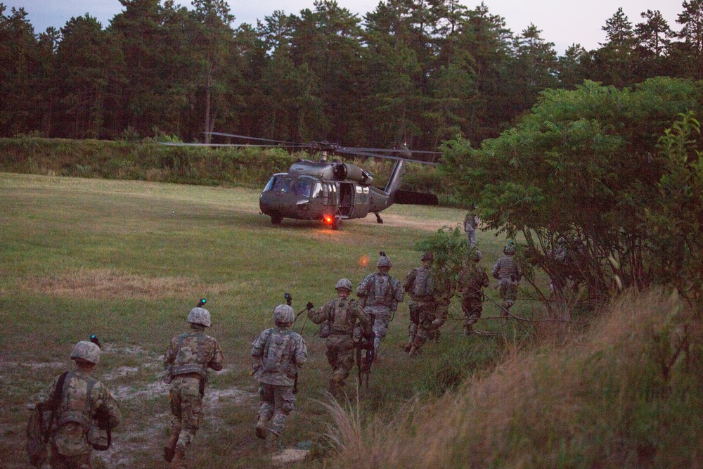 Night Training for the Infantry