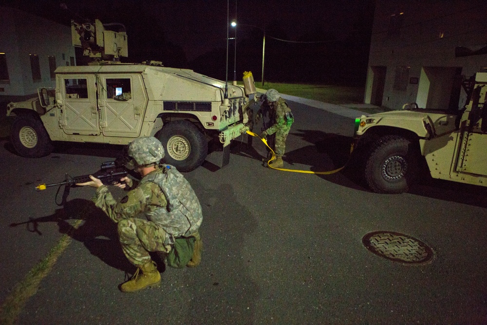 Night Training for the Infantry