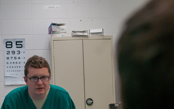 Now you see me; ARMEDCOM Unit conducts IRT medical mission