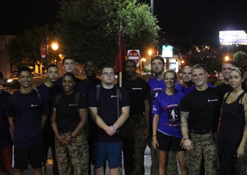 Marines, poolees join Marine Raider Memorial March
