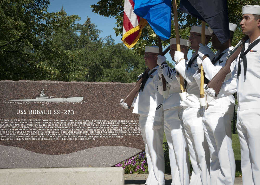 Navy Week USS Robalo (SS 273) Wreath Laying Ceremony