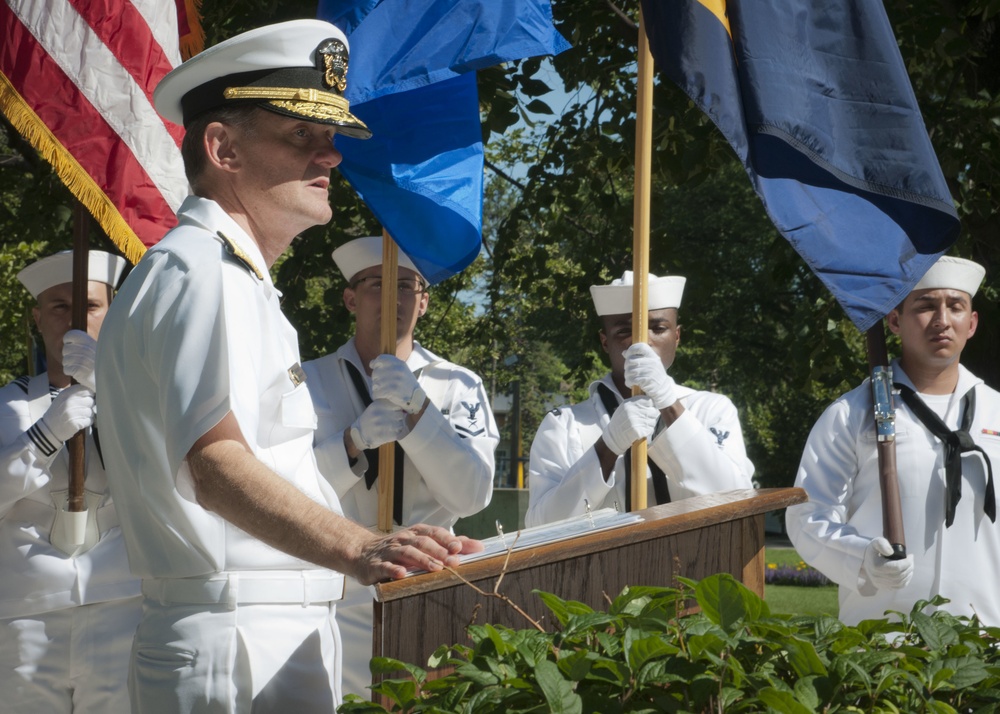 Navy Week USS Robalo (SS 273) Wreath Laying Ceremony