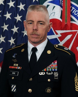 AMCOM Command Sergeant Major Mike Dove