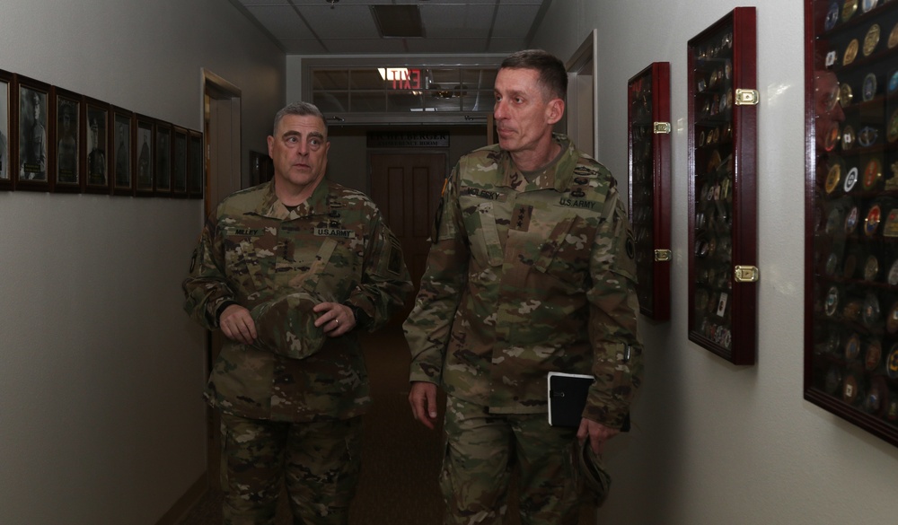 Chief of Staff of the Army Visits JBLM