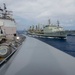 USS Lake Champlain (CG 57) Conducts Replenishment-at-Sea with HMAS Success (OR 304)