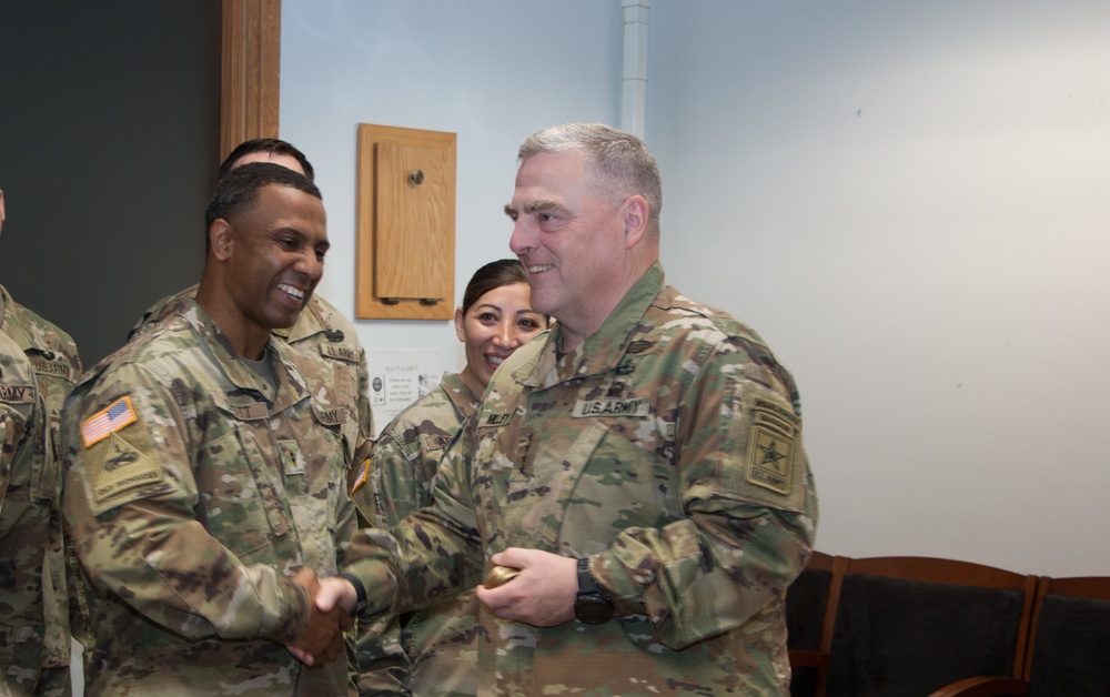Chief of Staff of the Army Visits JBLM
