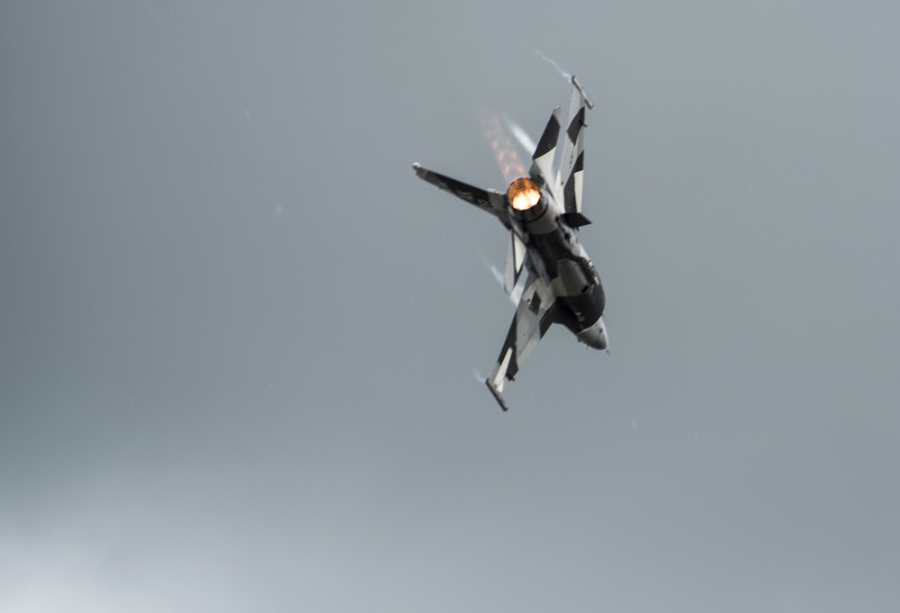 PACAF Demo Team, Eielson AFB jets support Arctic Thunder 2018