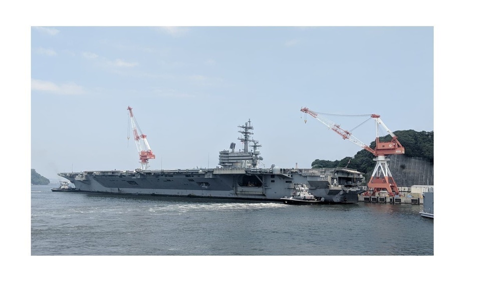 USS Ronald Reagan Returns to Yokosuka