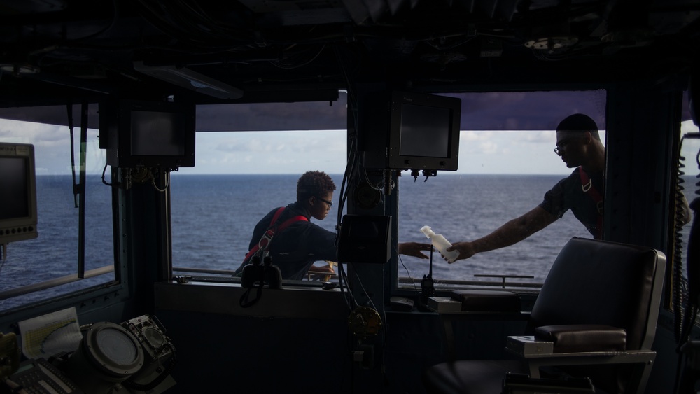 USS CARL VINSON OPERATIONS