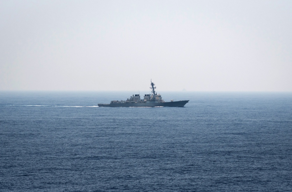 USS Preble Underway During RIMPAC 2018