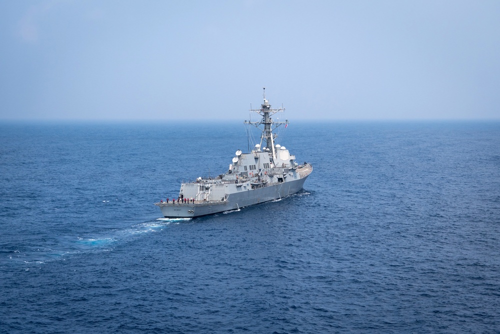 USS Dewey Underway During RIMPAC 2018