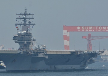 USS Ronald Reagan (CVN 76) Returns to Yokosuka