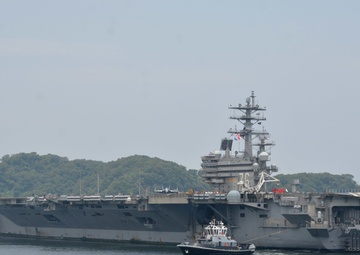 USS Ronald Reagan (CVN 76) Returns to Yokosuka