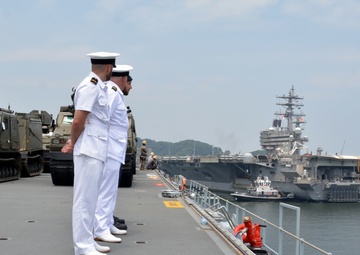 USS Ronald Reagan (CVN 76) Returns to Yokosuka