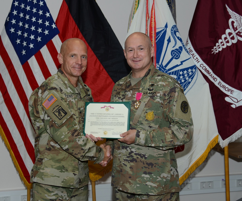 Regional Health Command Europe Change of Responsibility Ceremony