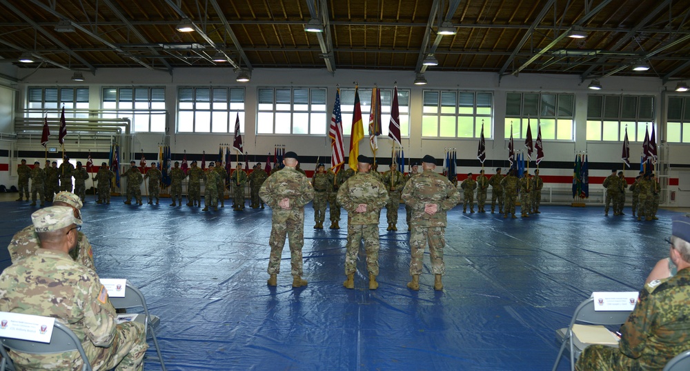 Regional Health Command Europe Change of Responsibility Ceremony