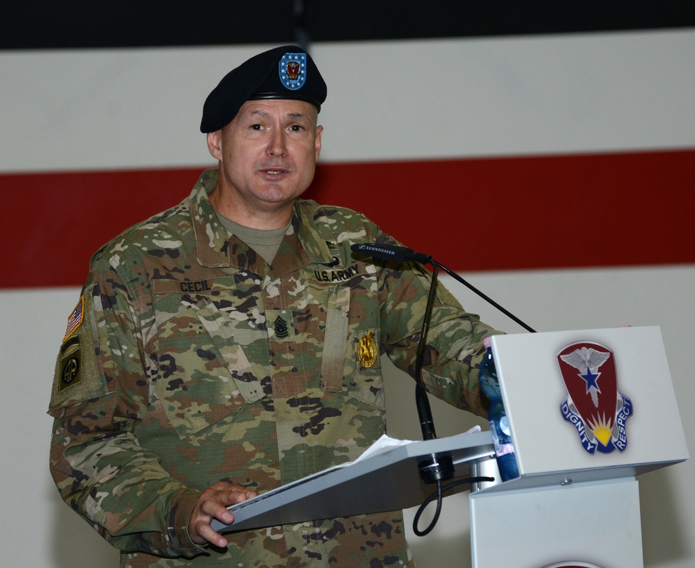 Regional Health Command Europe Change of Responsibility Ceremony