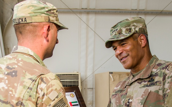 U.S Army Lt. Gen. Michael X. Garrett, U.S. Army Central commanding general visits 3rd Battalion, 2nd Air Defense Artillery Regiment