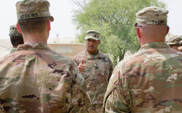 U.S Army Lt. Gen. Michael X. Garrett, U.S. Army Central commanding general visits 3rd Battalion, 2nd Air Defense Artillery Regiment