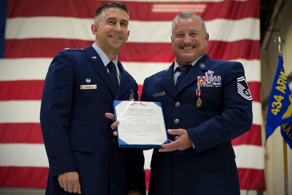 SMSgt Schenher’s four-decade career leaves lasting impact