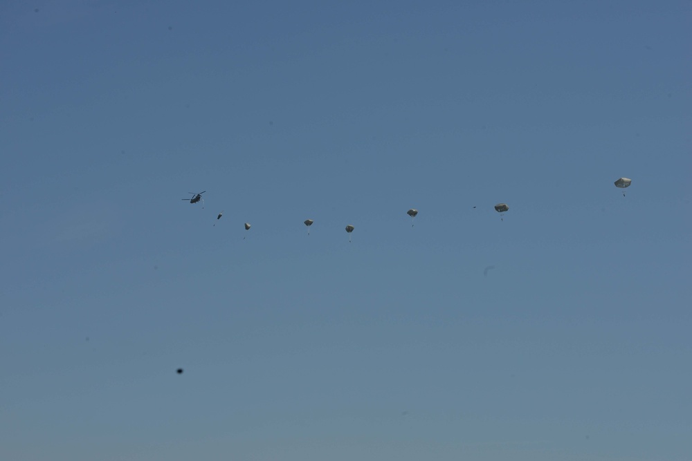 Multinational Jump Training , 173rd Airborne Brigade , Aviano, 19 July 2018.