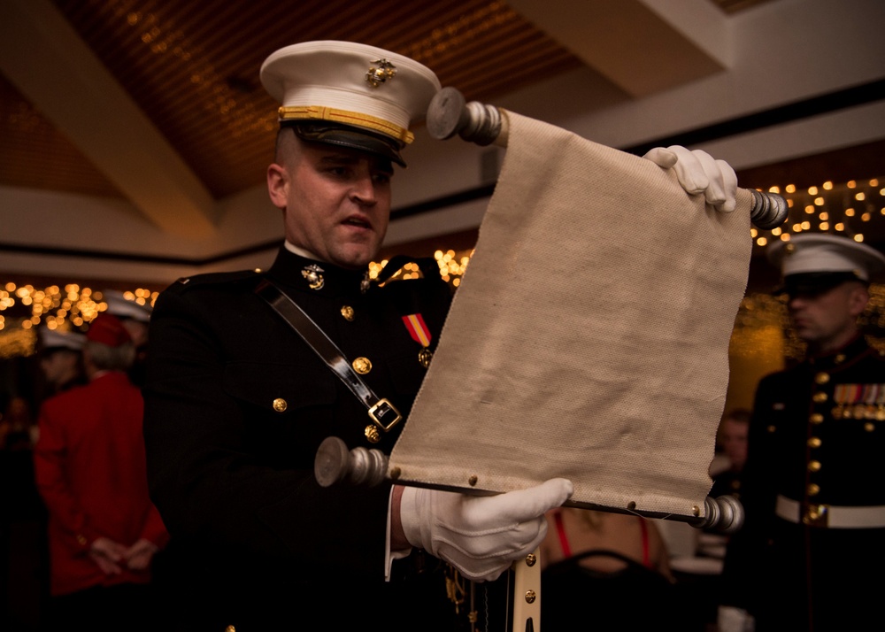 Grissom Marines celebrate 242nd birthday with USMC ball