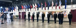 Soldier prepare for commemorative events in France