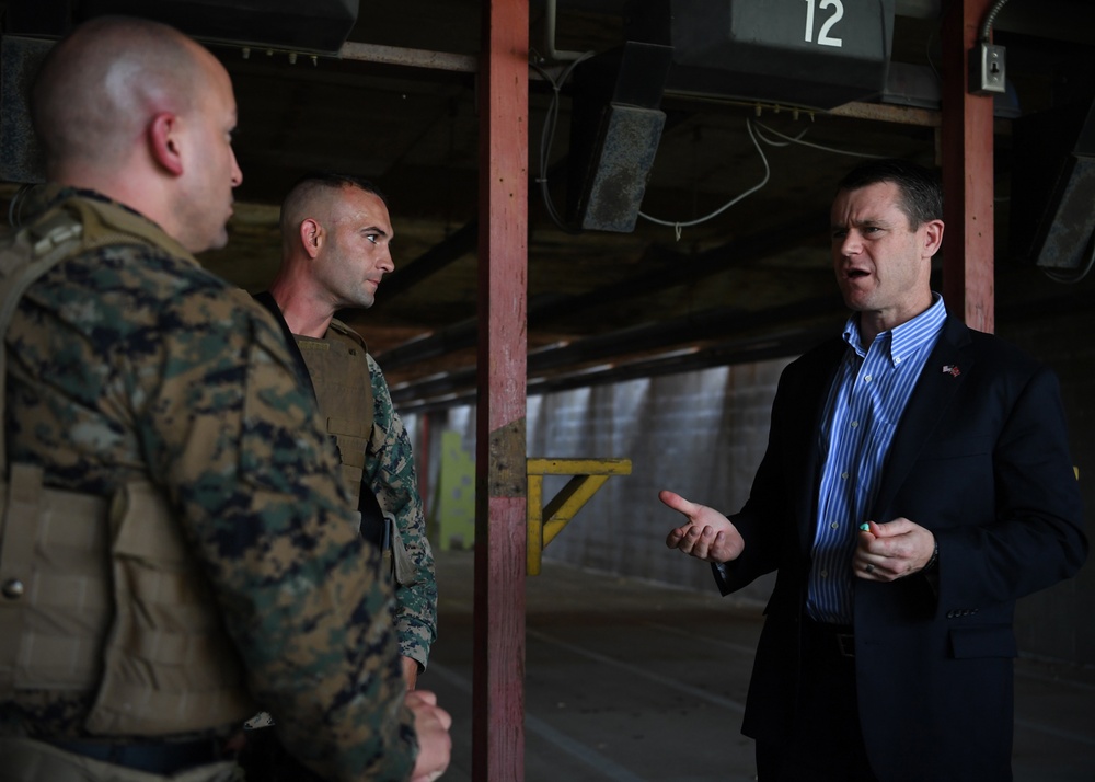 Senator Todd Young visits Grissom