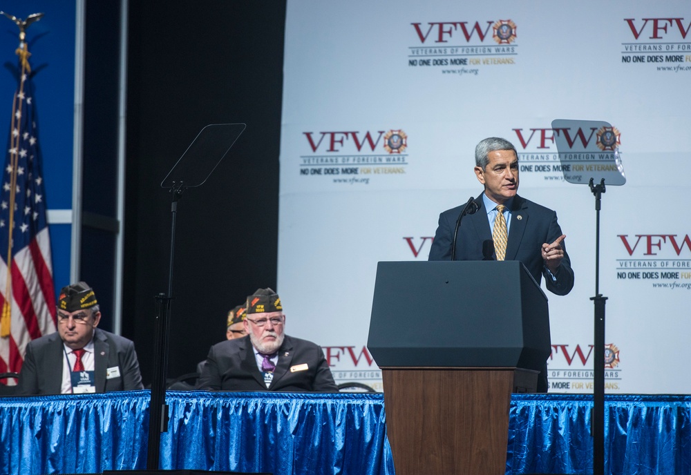 Kelly McKeague speaks at VFW National Convention