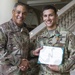 U.S Army Lt. Gen. Michael X. Garrett, U.S. Army Central Commanding General Presents Awards to his Protective Service Detail