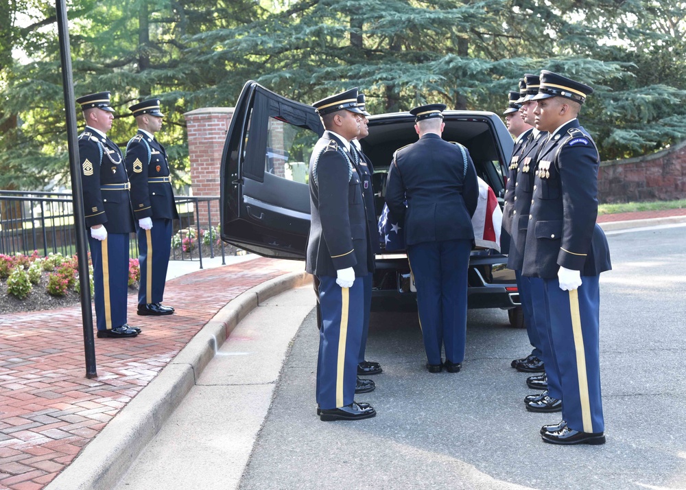 Army Pfc. Walter W. Green Funeral, July 20, 2018