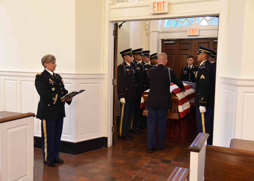 Army Pfc. Walter W. Green Funeral, July 20, 2018